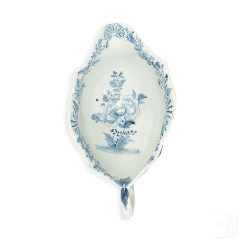 A fine Limehouse sauceboat, circa 1746-48 - 图6